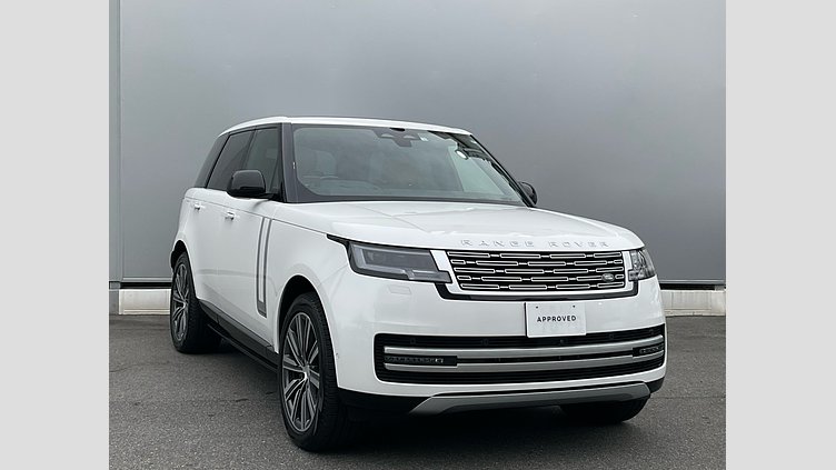 2023 認定中古車 Land Rover Range Rover Icy White in Gloss finish P440 AWD PHEV（AT） スタンダードホイールベース AUTOBIOGRAPHY