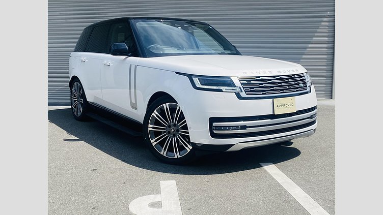 2023 認定中古車 Land Rover Range Rover オストゥーニパールホワイト D300 AWD MHEV（AT） スタンダードホイールベース AUTOBIOGRAPHY