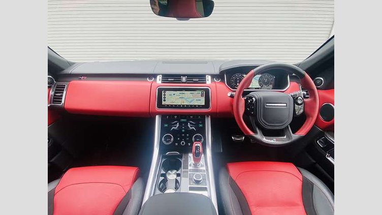 2022 認定中古車 Land Rover Range Rover Sport サントリーニブラック 5.0L V8スーパーチャージドガソリン 575PS SVR