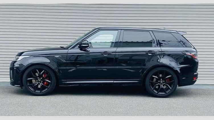 2022 認定中古車 Land Rover Range Rover Sport サントリーニブラック 5.0L V8スーパーチャージドガソリン 575PS SVR