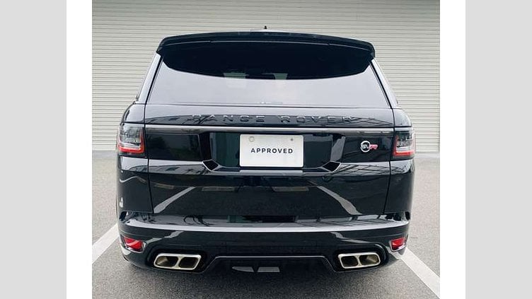 2022 認定中古車 Land Rover Range Rover Sport サントリーニブラック 5.0L V8スーパーチャージドガソリン 575PS SVR