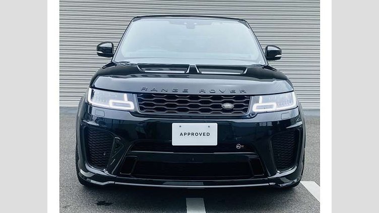 2022 認定中古車 Land Rover Range Rover Sport サントリーニブラック 5.0L V8スーパーチャージドガソリン 575PS SVR