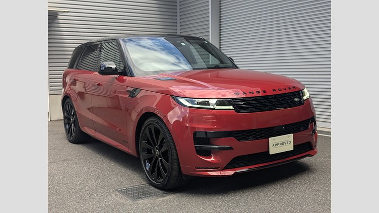 2023 認定中古車 Land Rover Range Rover Sport フィレンツェレッド 3.0リッター6気筒300PSターボチャージドディーゼルMHEV（オートマチック） AUTOBIOGRAPHY
