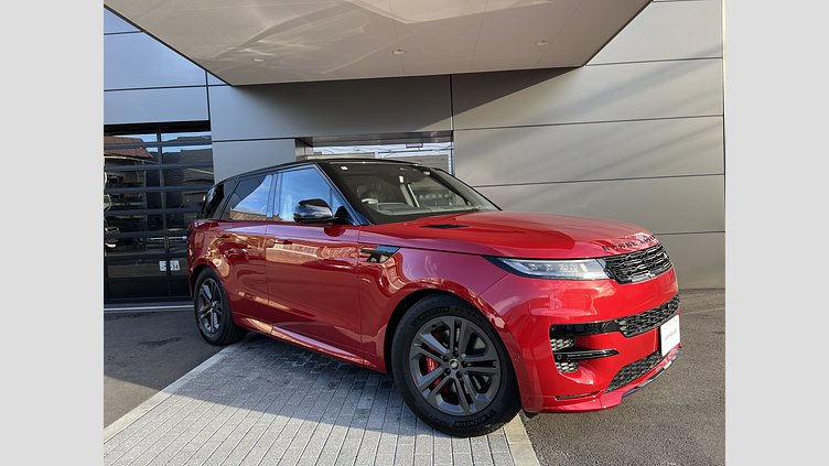 2024 認定中古車 Land Rover Range Rover Sport フィレンツェレッド D300マイルドハイブリッド スタンダードホイールベース Dynamic SE