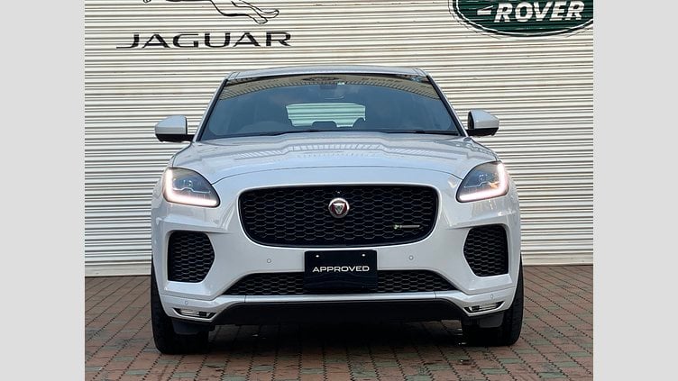 2020 認定中古車 Jaguar E-Pace ユーロンホワイト D180 オートマチック全輪駆動 CHEQUERED FLAG