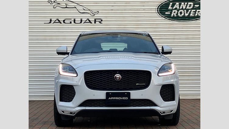 2020 認定中古車 Jaguar E-Pace ユーロンホワイト D180 オートマチック全輪駆動 CHEQUERED FLAG