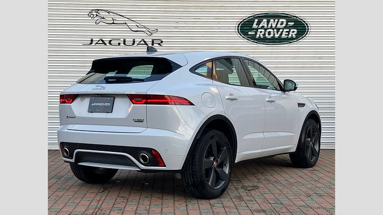 2020 認定中古車 Jaguar E-Pace ユーロンホワイト D180 オートマチック全輪駆動 CHEQUERED FLAG