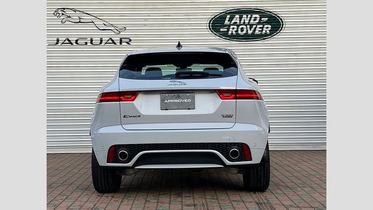 2020 認定中古車 Jaguar E-Pace ユーロンホワイト D180 オートマチック全輪駆動 CHEQUERED FLAG