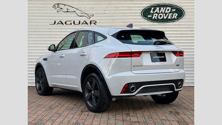 2020 認定中古車 Jaguar E-Pace ユーロンホワイト D180 オートマチック全輪駆動 CHEQUERED FLAG