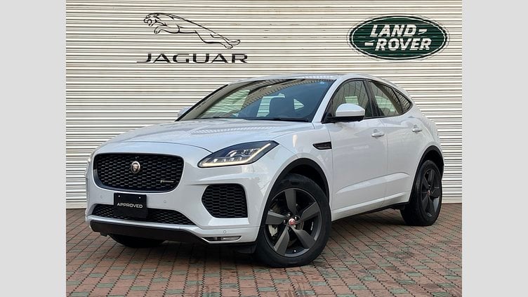 2020 認定中古車 Jaguar E-Pace ユーロンホワイト D180 オートマチック全輪駆動 CHEQUERED FLAG