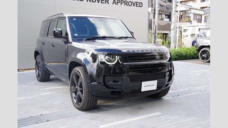 2024 認定中古車 Land Rover Defender 110 サントリーニブラック D300 AWD（AT） X-DYNAMIC SE