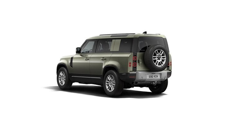 2025 Nýr bíll Land Rover Defender 110 Pangea Green Petrol Plug-in Electric Hybrid S