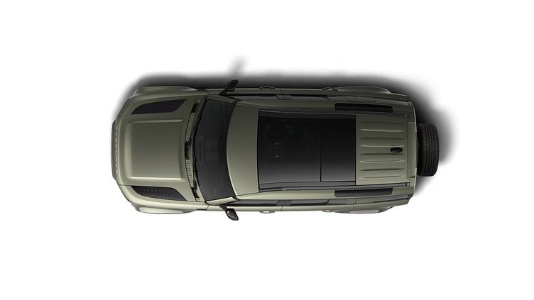 2025 ใหม่ Land Rover Defender 110 Pangea Green Petrol Plug-in Electric Hybrid X-Dynamic SE