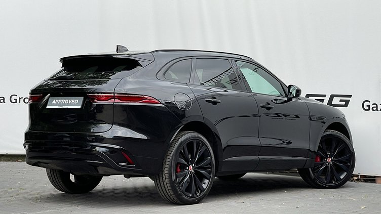 2023 Approved Jaguar F-Pace Santorini Black P250 AWD AUTO R-DYNAMIC BLACK