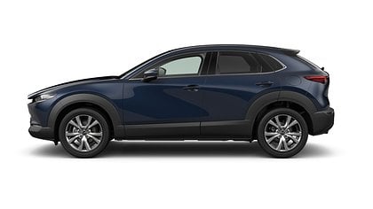2025 Uus Mazda CX-30 Deep Crystal Blue 2.0 M Hybrid e-Skyactiv X +SR Takumi (2)