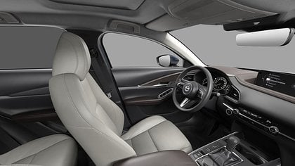 2025 Uus Mazda CX-30 Deep Crystal Blue 2.0 M Hybrid e-Skyactiv X +SR Takumi (4)