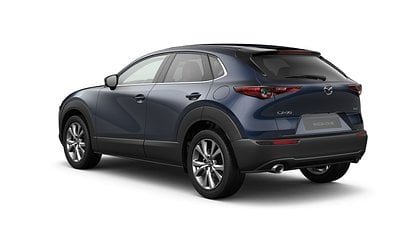 2025 Uus Mazda CX-30 Deep Crystal Blue 2.0 M Hybrid e-Skyactiv X +SR Takumi (3)