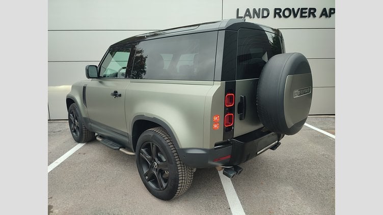 2022 JAZDENÉ VOZIDLÁ Land Rover Defender 90 Pangea Green 4x4 3.0 I6 P400 MHEV SE A/T AWD