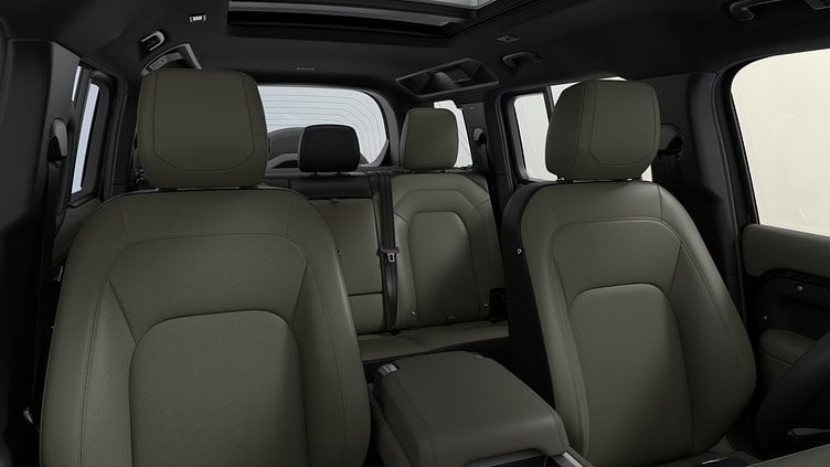 2025 ใหม่ Land Rover Defender 110 Santorini Black Petrol Plug-in Electric Hybrid X-Dynamic SE