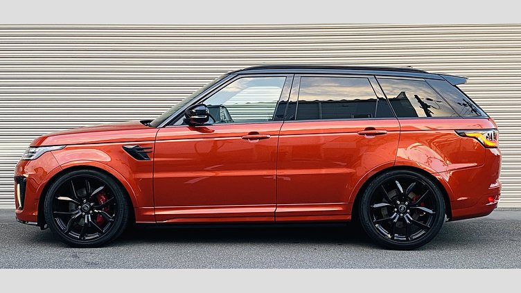 2022 認定中古車 Land Rover Range Rover Sport SVO Premium Palette Orange 5.0L V8スーパーチャージドガソリン 575PS SVR