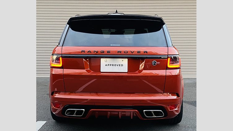 2022 認定中古車 Land Rover Range Rover Sport SVO Premium Palette Orange 5.0L V8スーパーチャージドガソリン 575PS SVR