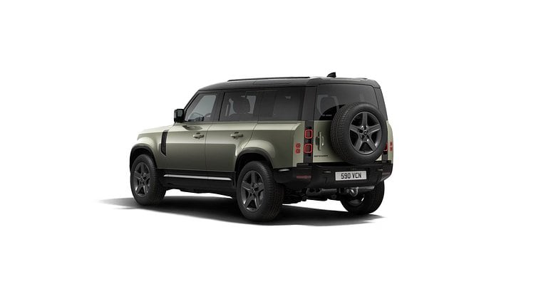 2025 NAUJI AUTOMOBILIAI Land Rover Defender 110 Pangea Green D250 Diesel Mild Hybrid X-Dynamic SE