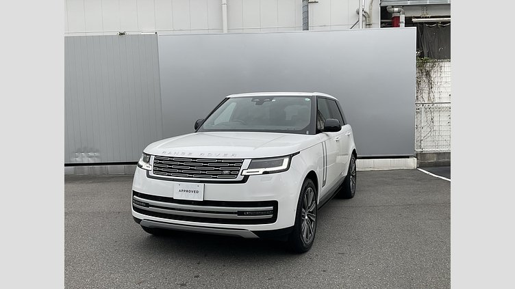 2023 認定中古車 Land Rover Range Rover Icy White in Gloss finish P440 AWD PHEV（AT） スタンダードホイールベース AUTOBIOGRAPHY