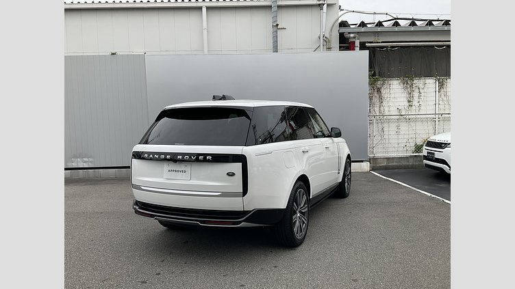 2023 認定中古車 Land Rover Range Rover Icy White in Gloss finish P440 AWD PHEV（AT） スタンダードホイールベース AUTOBIOGRAPHY