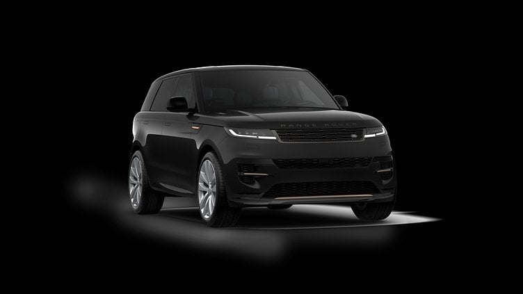 2024 SKLADOVÉ VOZIDLÁ Land Rover Range Rover Sport Santorini Black D300 HSE