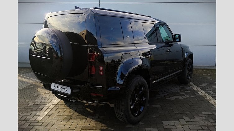 2023 Approved Land Rover Defender 110 Santorini Black P400e AWD Auto PHEV X-DYNAMIC SE