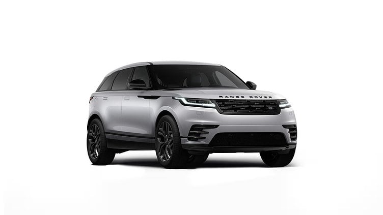 2025 Ny Land Rover Range Rover Velar Hakuba Silver P400e bensindriven laddhybrid Short Wheelbase Dynamic SE