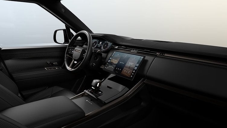 2025 Ny Land Rover Range Rover Sport Ligurian Black in Gloss finish P635 Bensin Mild Hybrid SV Edition Two
