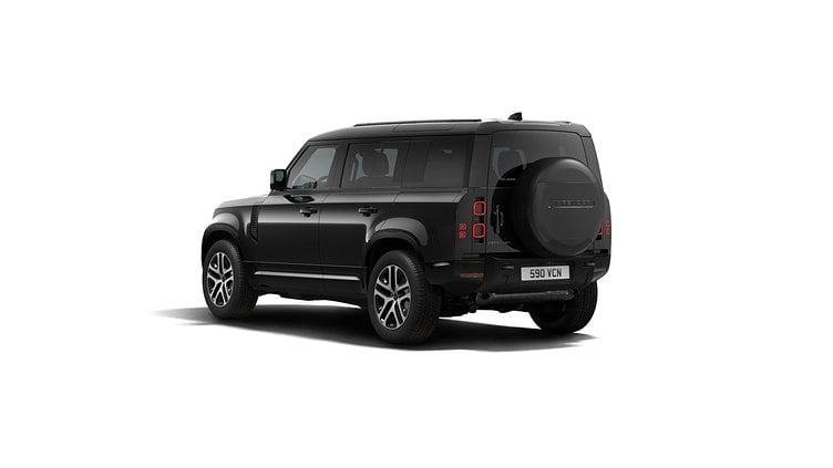 2025 Ny Land Rover Defender 110 Santorini Black Bensin Laddhybrid X-Dynamic SE