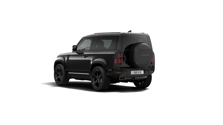 2025 Ny Land Rover Defender 90 Santorini Black D300 Diesel Mild Hybrid X-Dynamic HSE