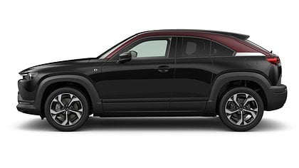 2023 Uusi Mazda MX-30 Jet Black – Maroon Rouge e-Skyactiv R-EV Edition R (2)