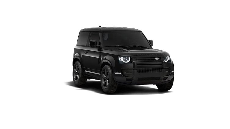 2025 Ny Land Rover Defender 90 Santorini Black 3.0 D250 Hard Top X-Dynamic SE