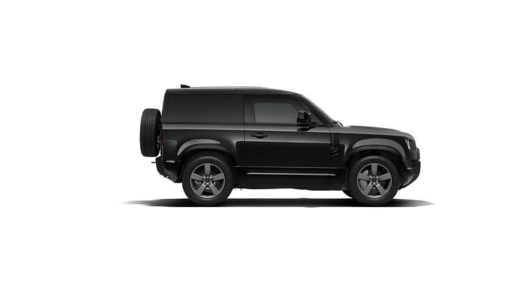 2025 Ny Land Rover Defender 90 Santorini Black 3.0 D250 Hard Top X-Dynamic SE