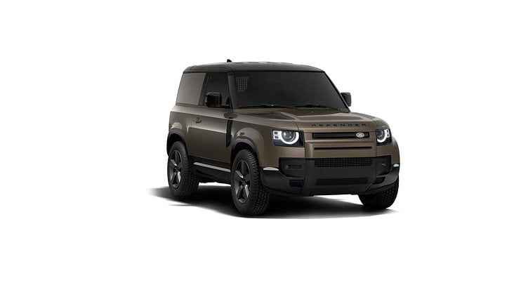 2025 Ny Land Rover Defender 90 Gondwana Stone 3.0 D250 Hard Top X-Dynamic SE