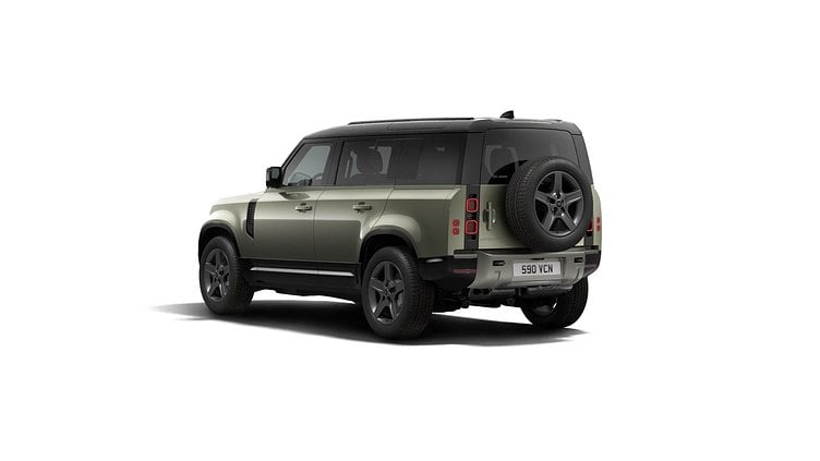 2025 NAUJI AUTOMOBILIAI Land Rover Defender 110 Pangea Green D250 Diesel Mild Hybrid X-Dynamic SE