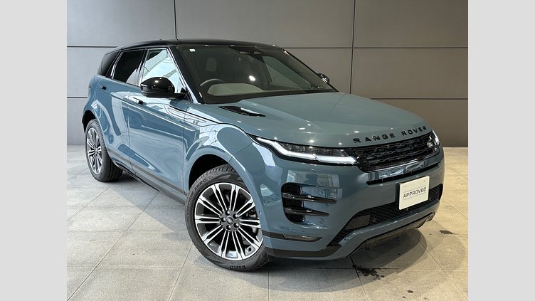 2024 認定中古車 Land Rover Range Rover Evoque トライベッカブルー P250（ガソリン） スタンダードホイールベース DYNAMIC HSE