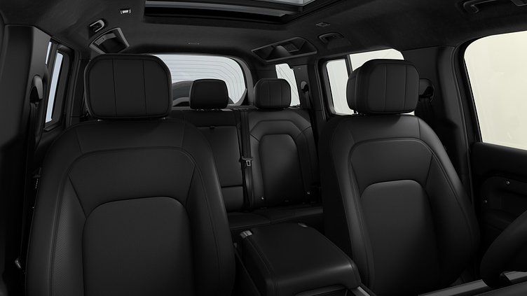 2025 New Land Rover Defender 110 Santorini Black P525 Petrol V8