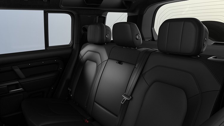 2025 New Land Rover Defender 110 Santorini Black P525 Petrol V8