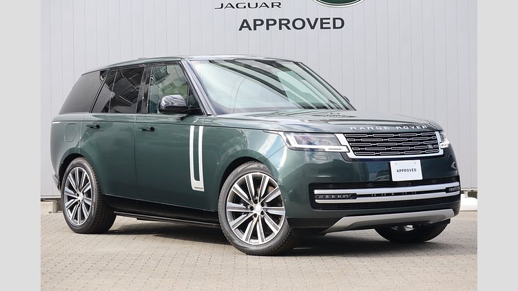 2024 認定中古車 Land Rover Range Rover ベルグレイヴィアグリーン P550 AWD PHEV（AT） スタンダードホイールベース Autobiography