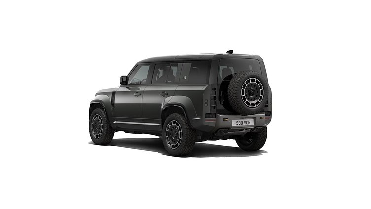2025 New Land Rover Defender 110 Faroe Green P635 Petrol V8 Mild Hybrid OCTA Edition One