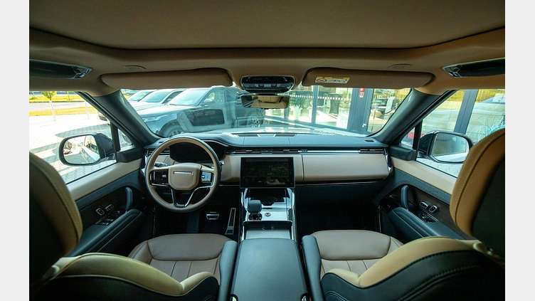 2024 Używany Land Rover Range Rover Sport Szary Borasco Grey 3.0-LITROWY 6-CYLINDROWY 460KM TURBODOŁADOWANY BENZYNOWY PHEV DYNAMIC HSE