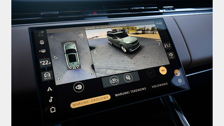 2024 Używany Land Rover Range Rover Sport Szary Borasco Grey 3.0-LITROWY 6-CYLINDROWY 460KM TURBODOŁADOWANY BENZYNOWY PHEV DYNAMIC HSE