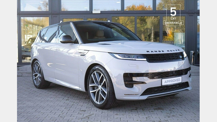 2024 Używany Land Rover Range Rover Sport Szary Borasco Grey 3.0-LITROWY 6-CYLINDROWY 460KM TURBODOŁADOWANY BENZYNOWY PHEV DYNAMIC HSE