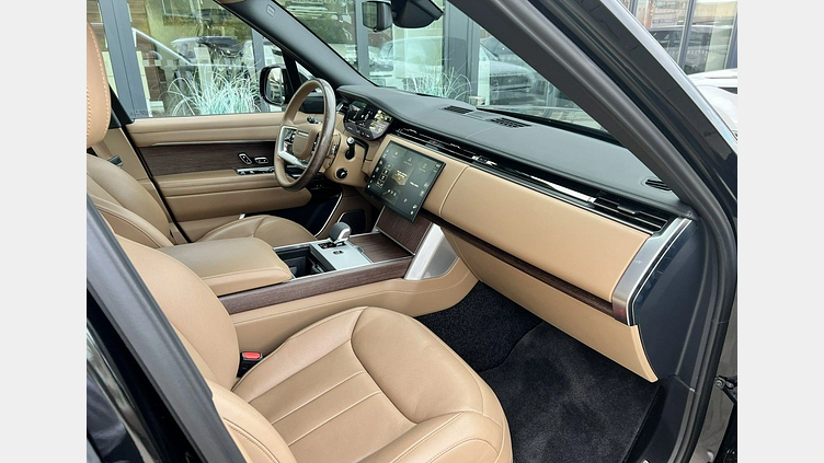 2023 Approved Land Rover Range Rover Czarny Santorini Black D350 AWD AUTOMATIC MHEV STANDARD WHEELBASE (SWB) AUTOBIOGRAPHY