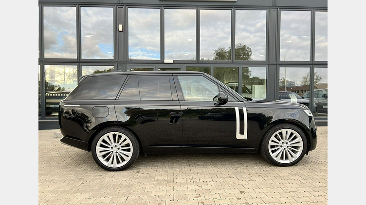 2023 Approved Land Rover Range Rover Czarny Santorini Black D350 AWD AUTOMATIC MHEV STANDARD WHEELBASE (SWB) AUTOBIOGRAPHY