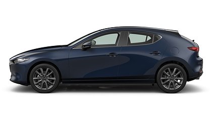 2025 Jauns Mazda 3 Deep Crystal Blue 2.5 M Hybrid e-Skyactiv G MT Centre-line (2)